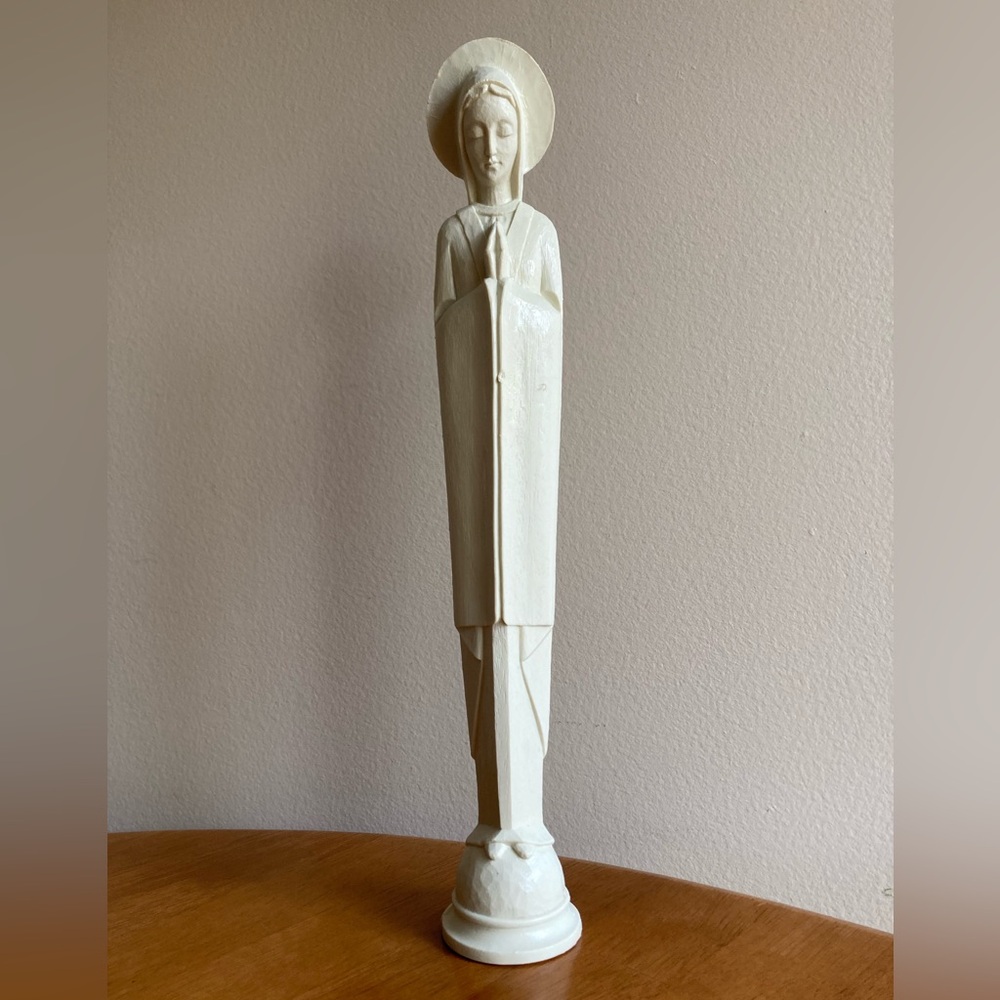 Virgin Mary statue